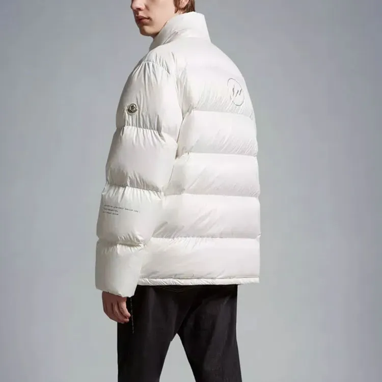 Moncler X FRGMT Co branded SS23 Down Jackets Unisex White-3
