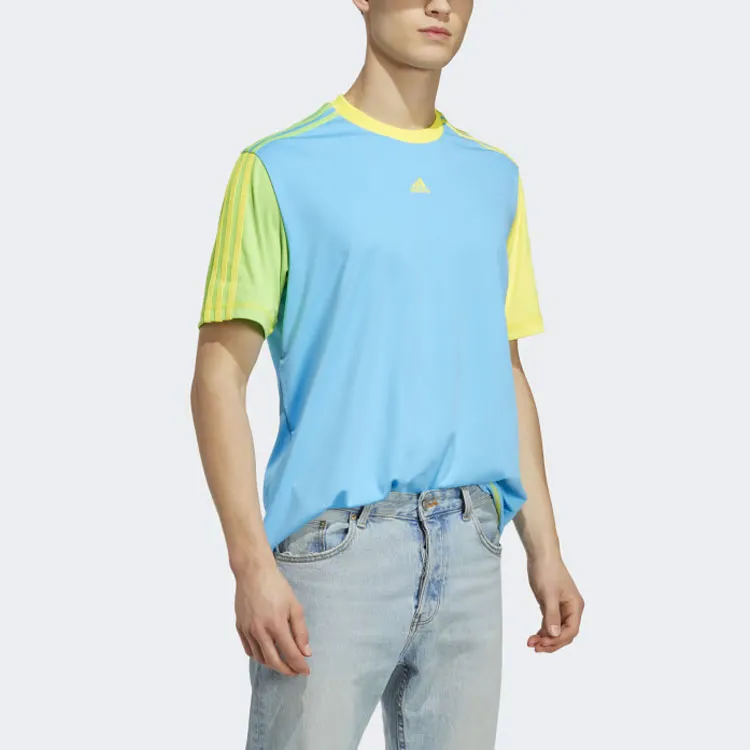 Adidas T-Shirts Unisex Sky Blue-2