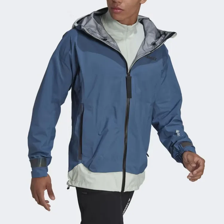Adidas MYSHELTER Jackets Coats Men's Blue-3