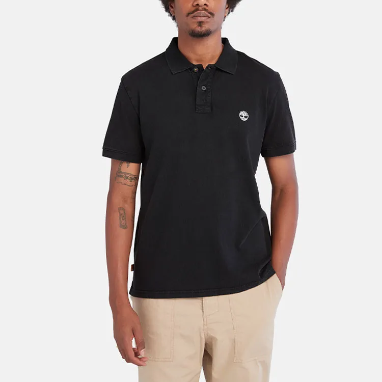 Timberland Polo Shirts Men Black-6