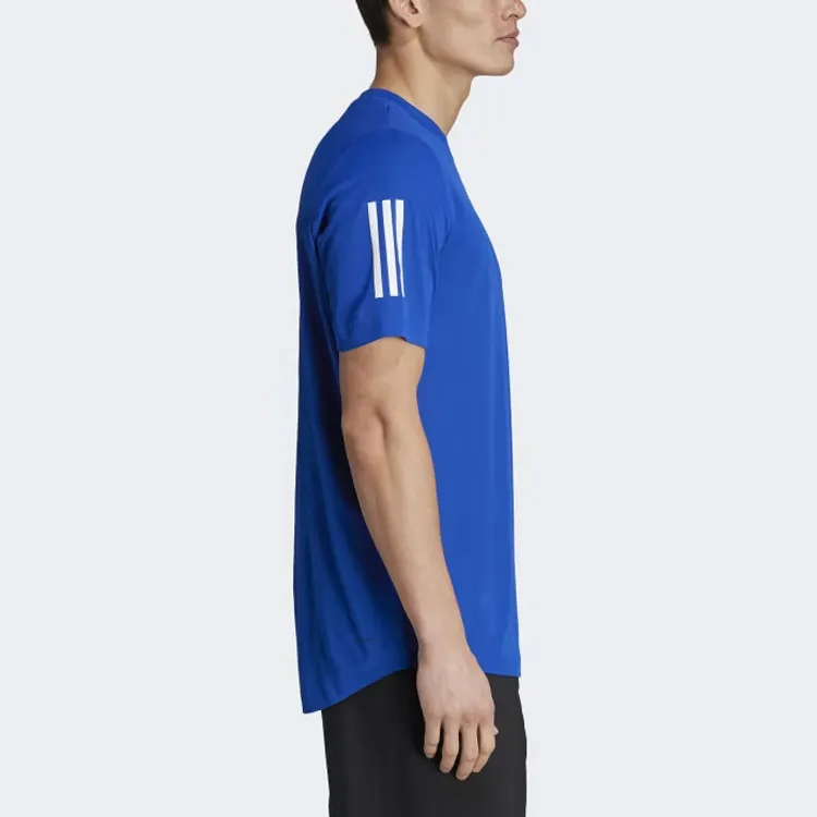 Adidas T-Shirts Men Royal Blue-3
