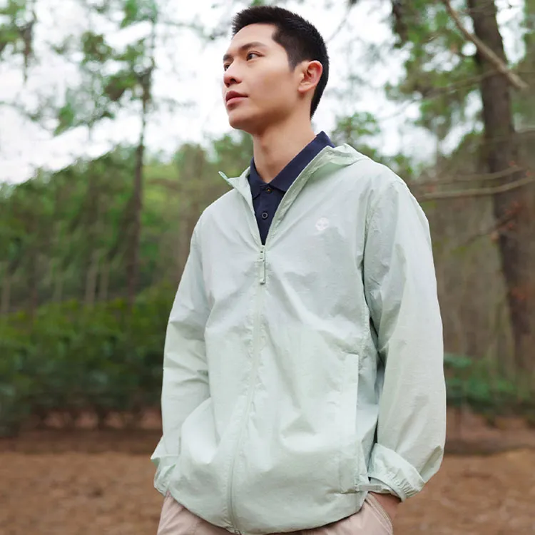 Timberland Breathable Water Resistant UV Protection Sun Protection Clothing Unisex Frost Green-1