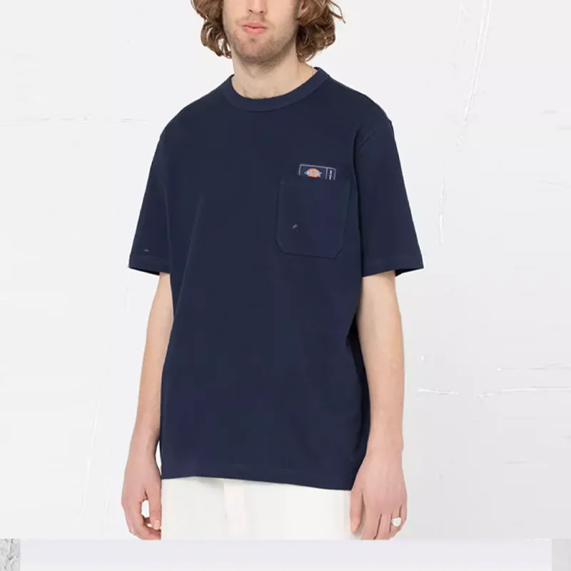 Dickies X Pop Trading Compay Co-brand T-Shirts Men Light Marine Blue-2
