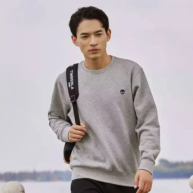 Timberland Sweatshirts Men Medium Heather Gray-4