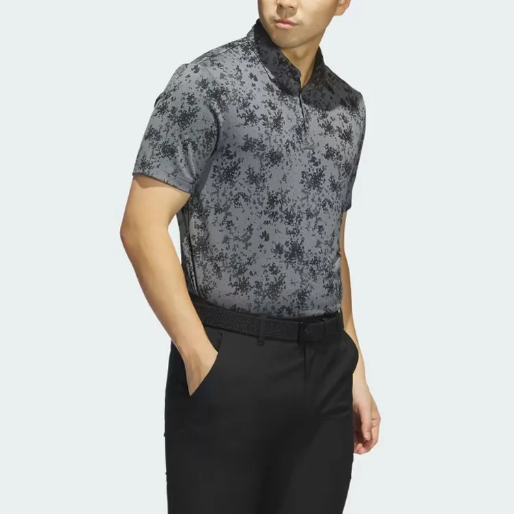 Adidas Polo Shirts Men Black-3