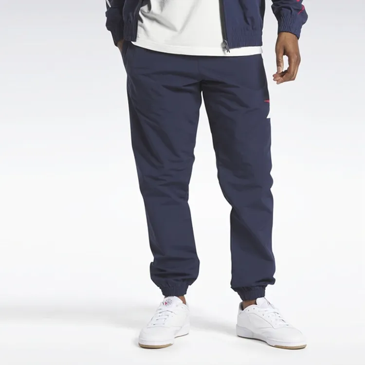 Reebok Knitted Sweatpants Unisex Navy Blue-2