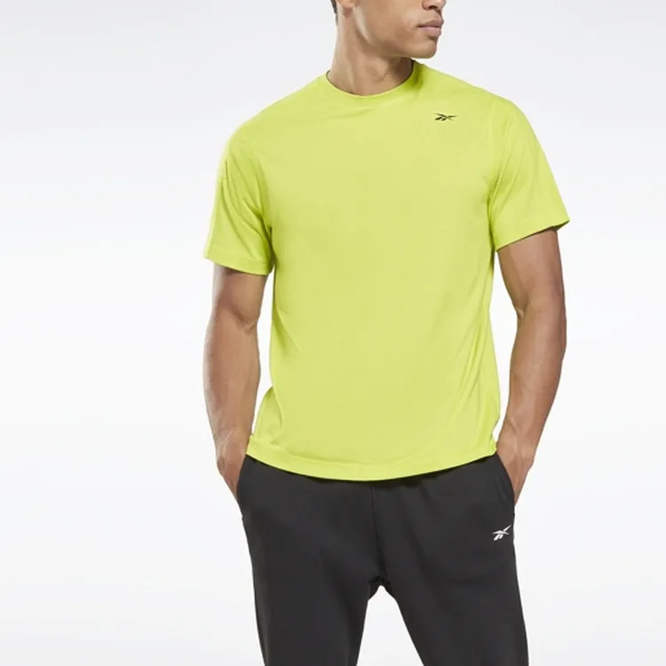 Reebok T Shirts Men Yellow-2