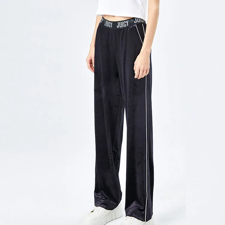 Juicy Couture Casual Pants Women's Black-1