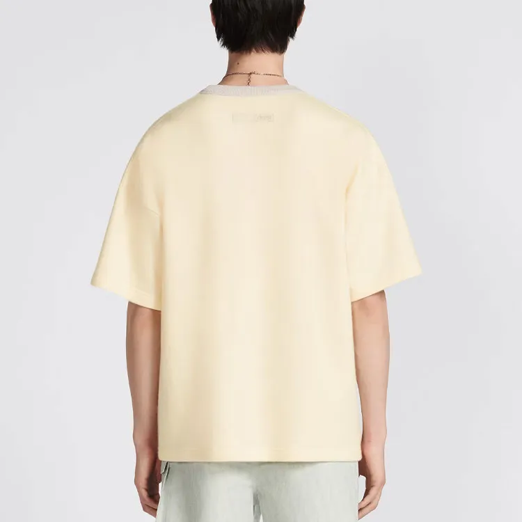 DIOR T-Shirts Men Ecru-3