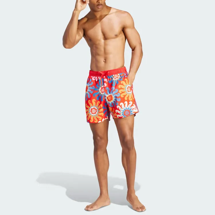Adidas FARM Rio Swimming Shorts Unisex Vivid Red-1