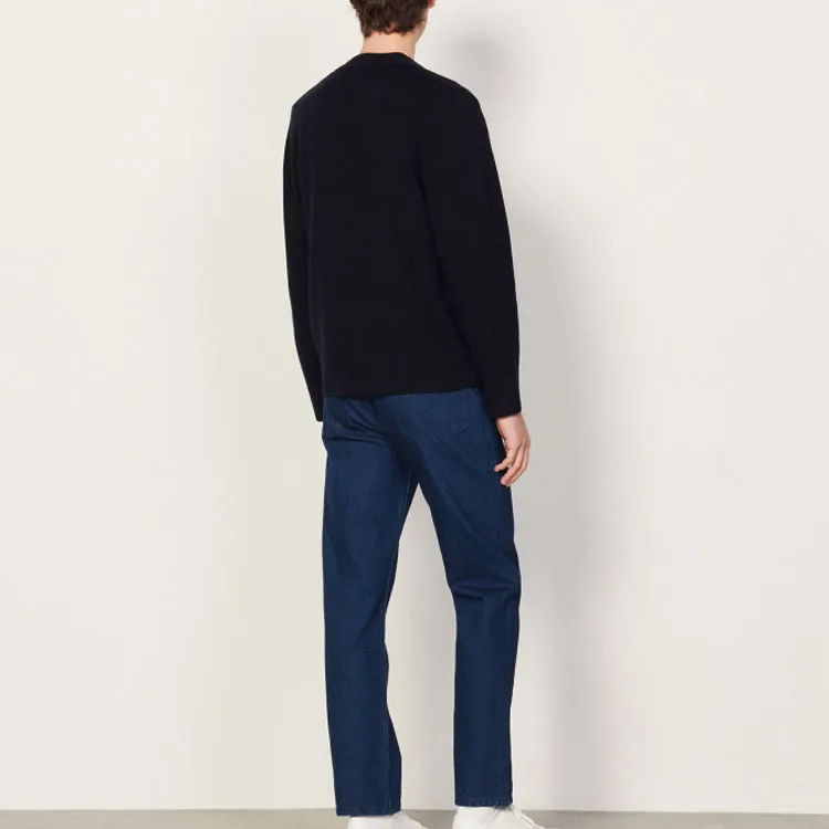 Sandro Knitwear Men Dark Blue-2
