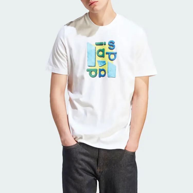 Adidas Sportswear T Shirt Men's White-1