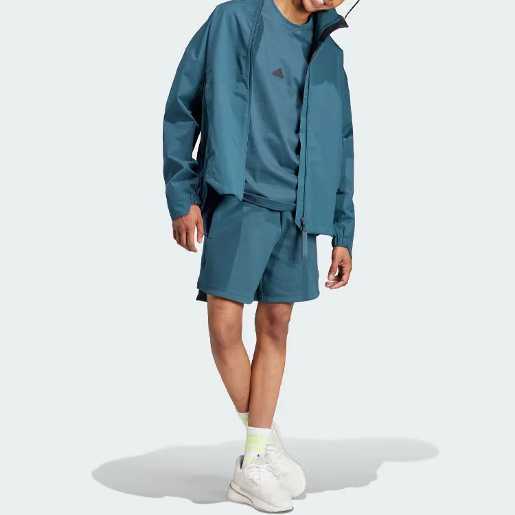 Adidas MYSHELTER Jacket Men's Arctic Ocean Blue-3