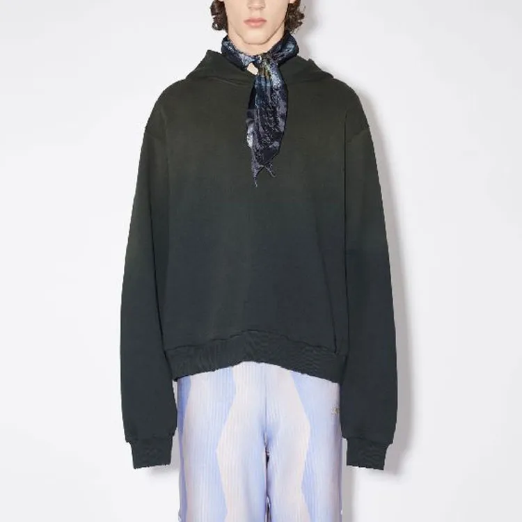 Acne Studios Logo print Drop shoulder Hoodie-2
