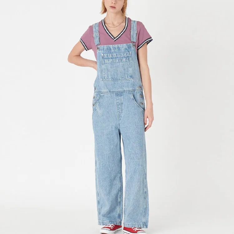 Levis SilverTab Series Overalls Women's Light Blue-2