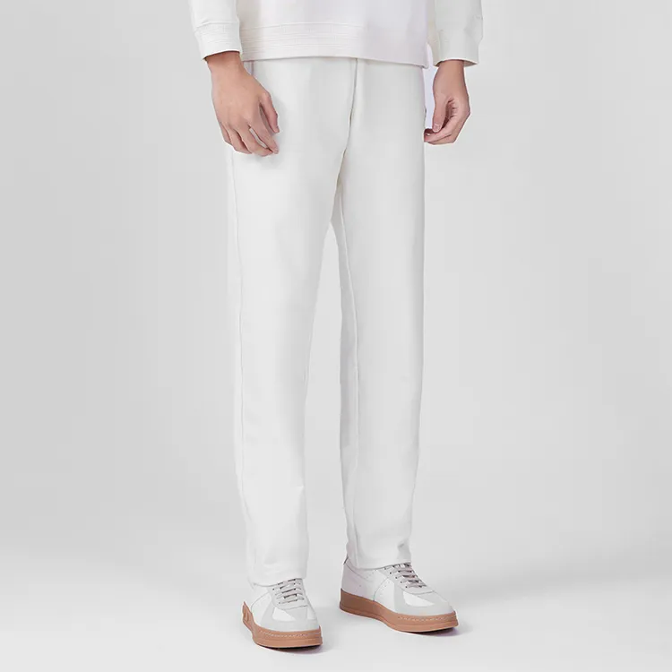 LI NING 1990 Classic Collection Casual Pants Men Ecru-3
