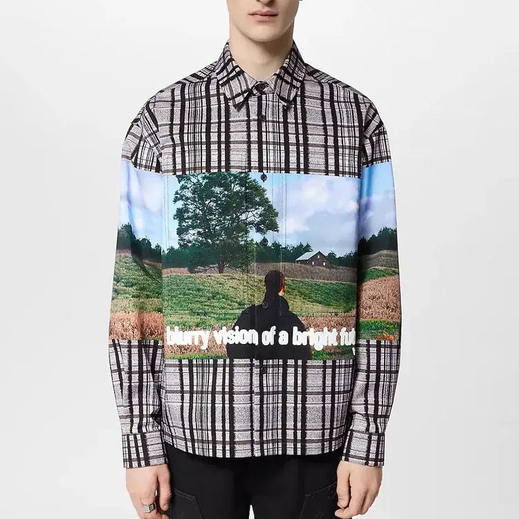 LOUIS VUITTON Shirt Men's Multicolor-3