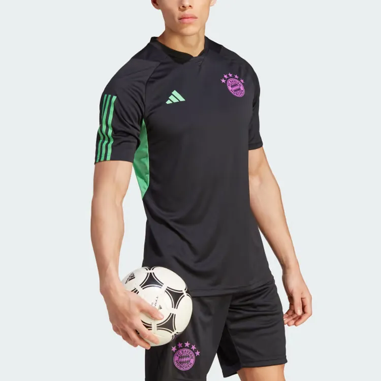Adidas FC Bayern Soccer Jerseys Men Black-4