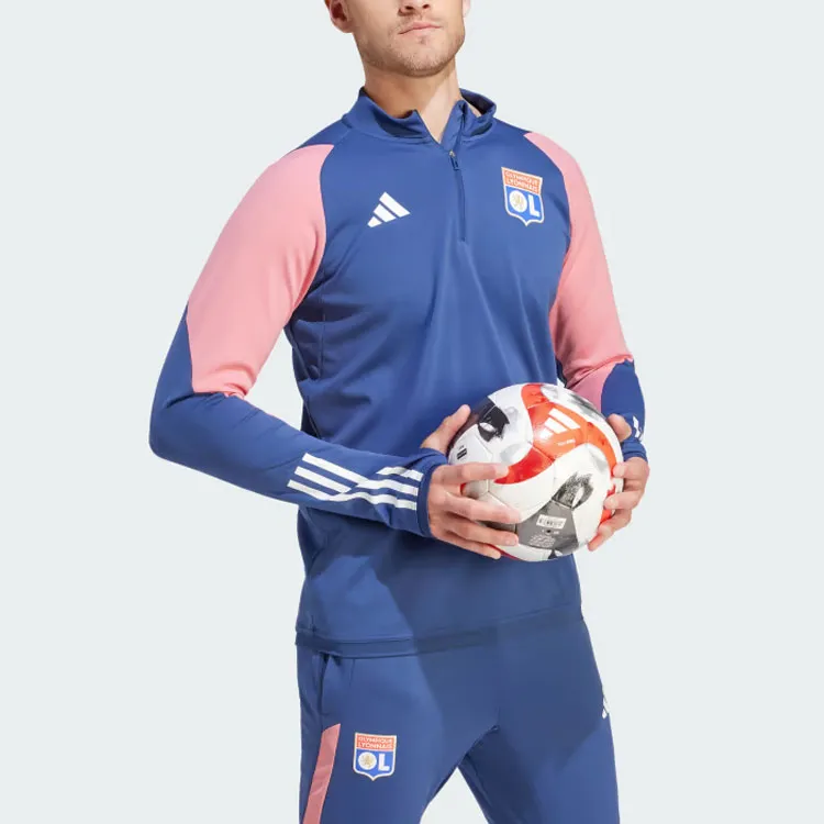 Adidas Olympique Lyonnais Soccer Jerseys Men Blue-3