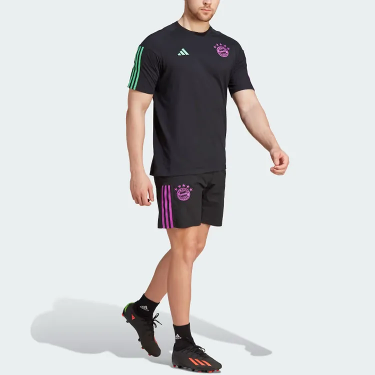 Adidas FC Bayern T Shirts Men Black-3
