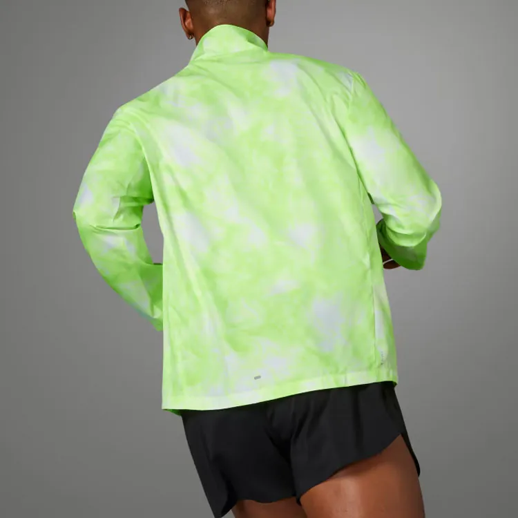 Adidas ALLOVER PRINT Jackets Men Bright Lemon-2