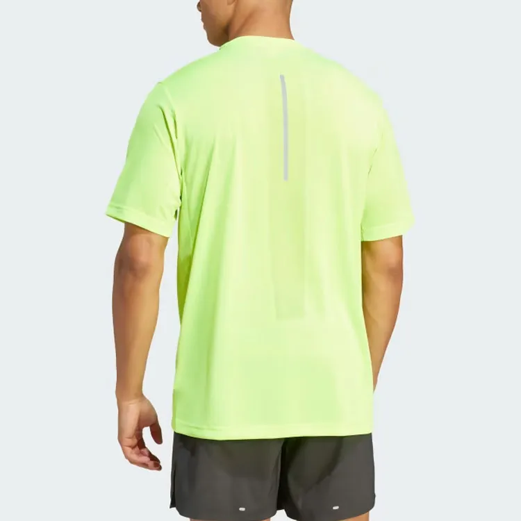 Adidas Ultimate T Shirts Men Lime Green-2