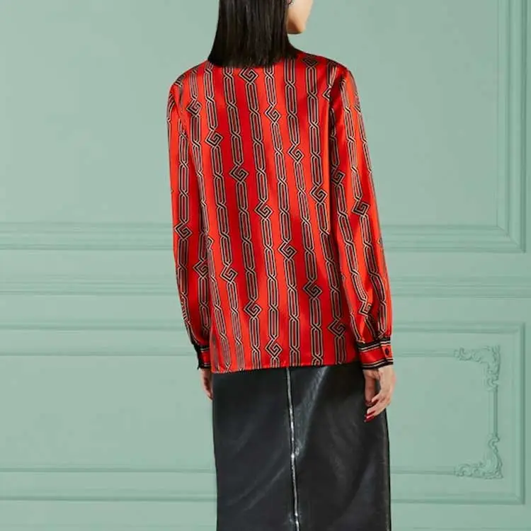GUCCI Shirts Women's Red-3