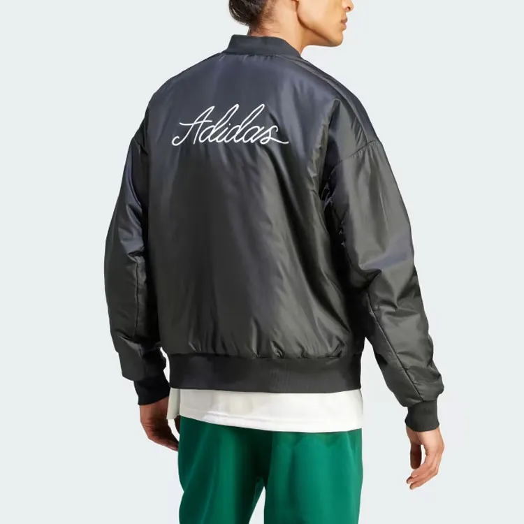 Adidas BRAND LOVE Brand Love Bomber Jacket Jacket Men's Black-1