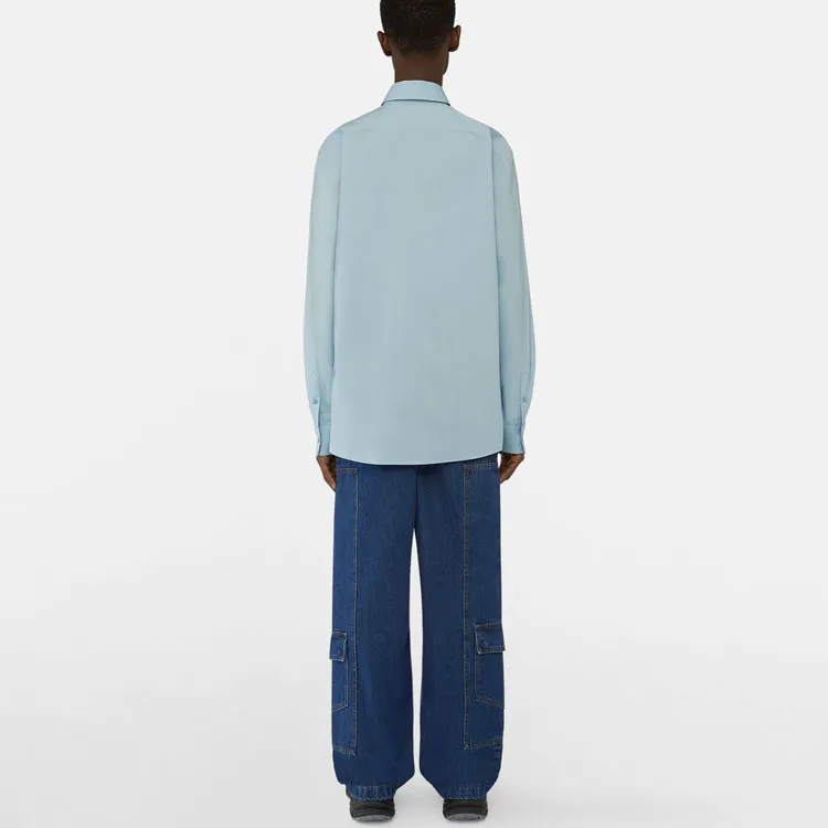 TRUSSARDI Shirts Men Blue-2