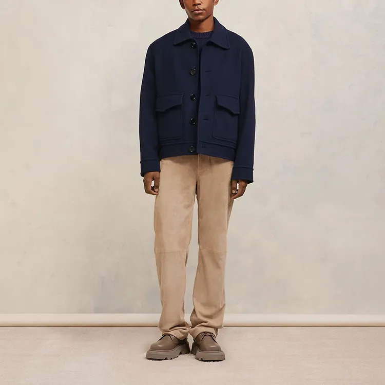 AMIPARIS Paris Long Sleeved Buttoned Jacket-1
