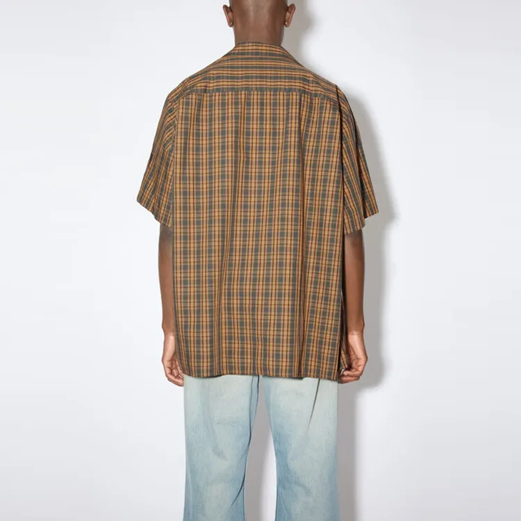 Acne Studios Shirt Unisex Brown Green-2