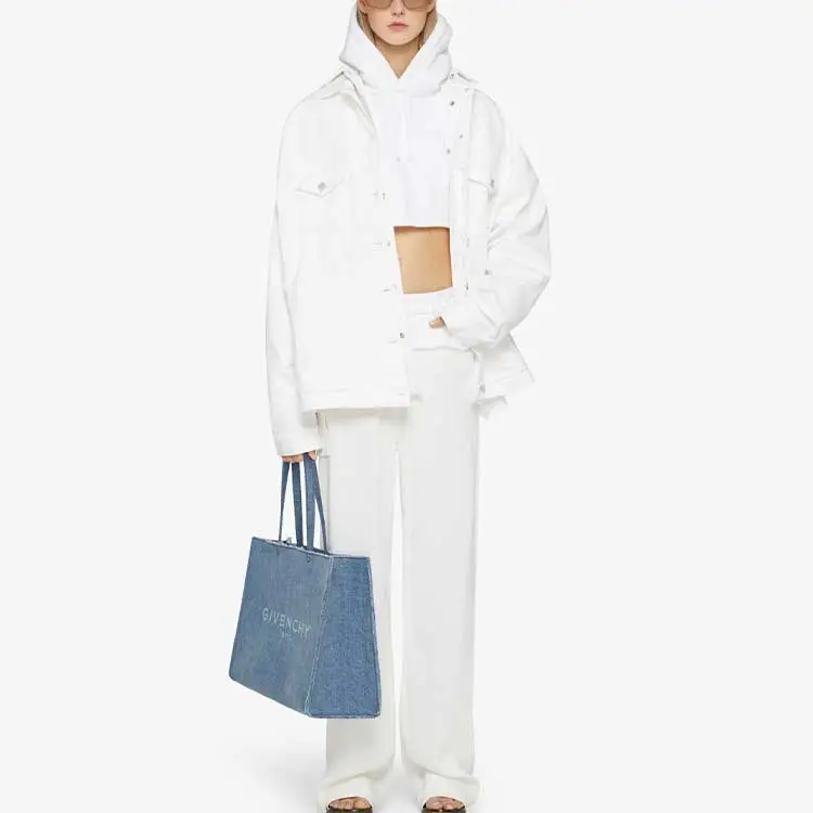 Givenchy Oversized Fit Buttoned Denim Jacket-1