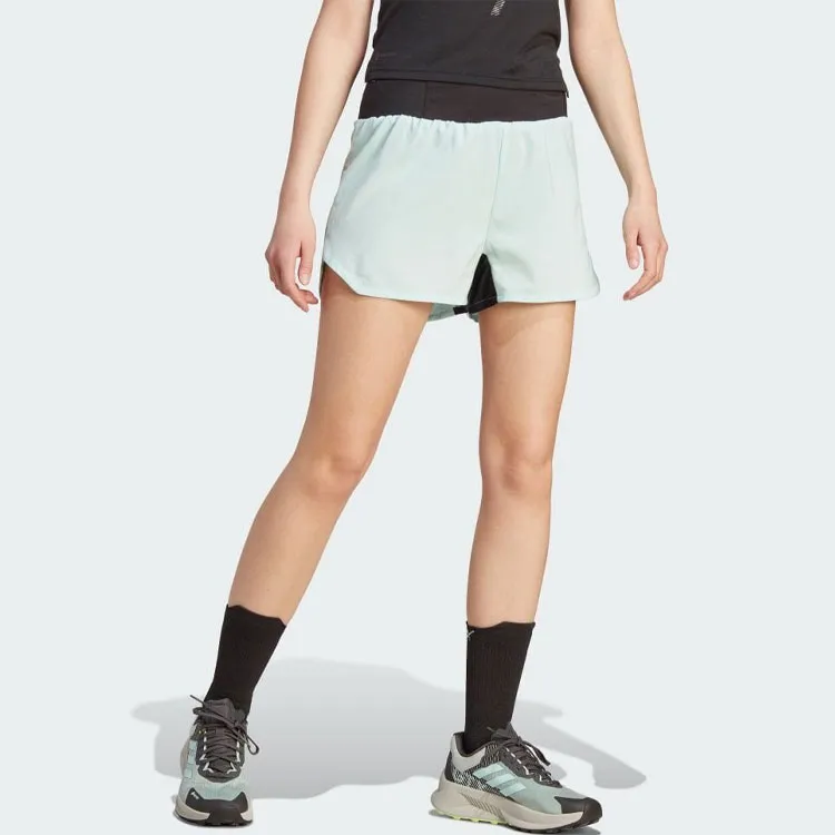 Adidas Sports Shorts Women's Aqua Green-3