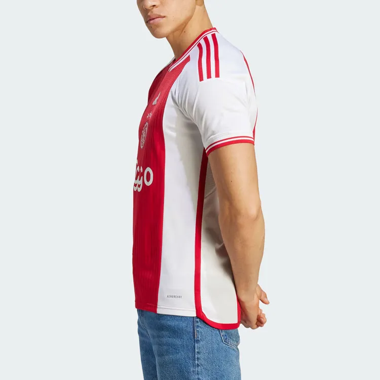 Adidas Ajax Amsterdam Soccer Jerseys Men Dark Red-4