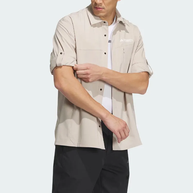Adidas Shirts Men Beige Umber-3