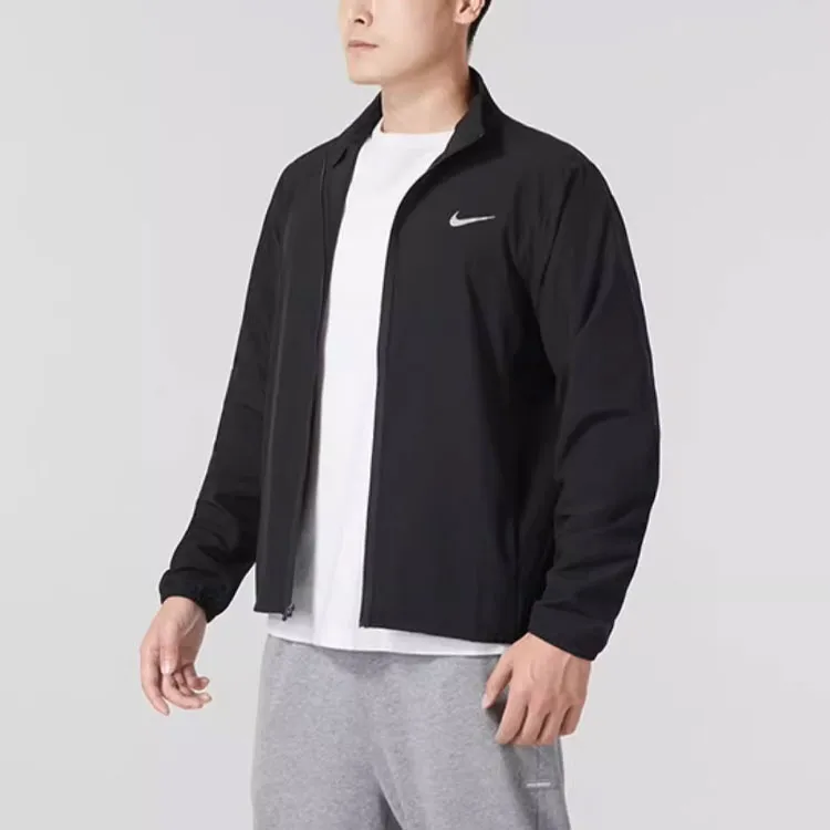 Nike Dri Fit Jacket Men's Black-3