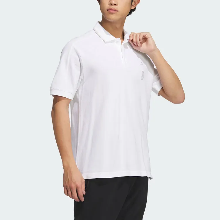Adidas Wuji Series Polo Shirts Men White-3
