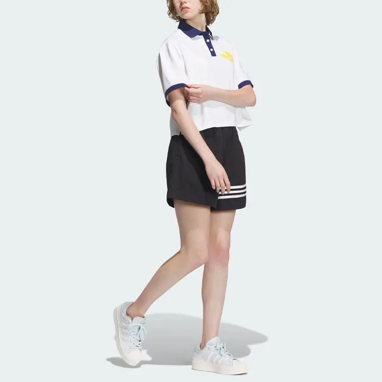 Adidas Originals Polo Shirt Women's White-3