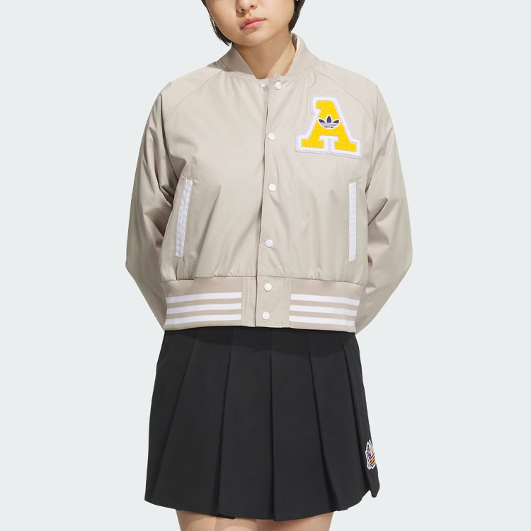 ADIDAS x Girls Are Awesome Collegiate Patch Bomber cheapest Jacket - Size Large