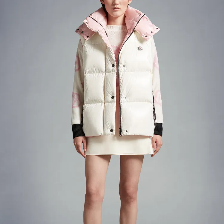 Moncler Luzule Logo patch Padded Gilet-1