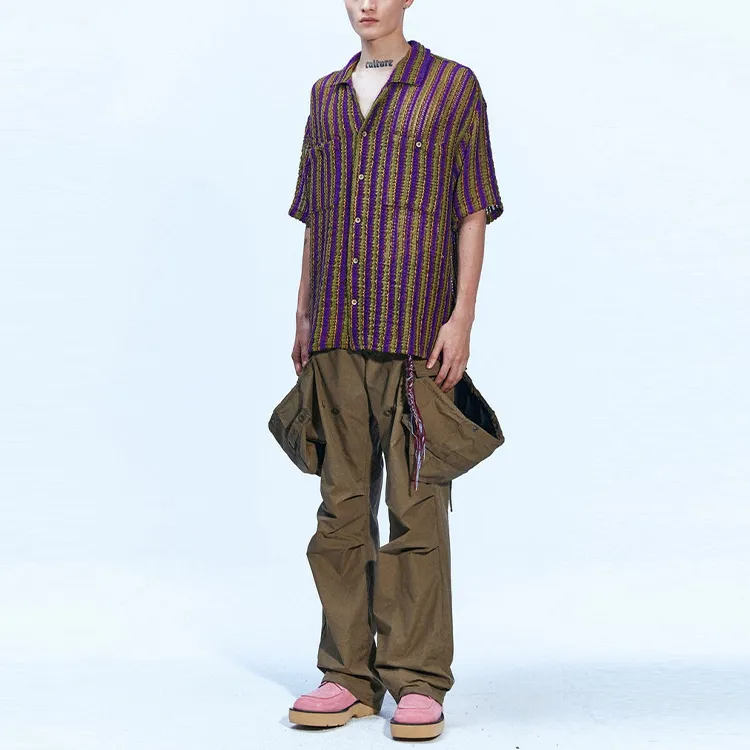 ANDERSSON BELL Cargo Pants Men Khaki-3