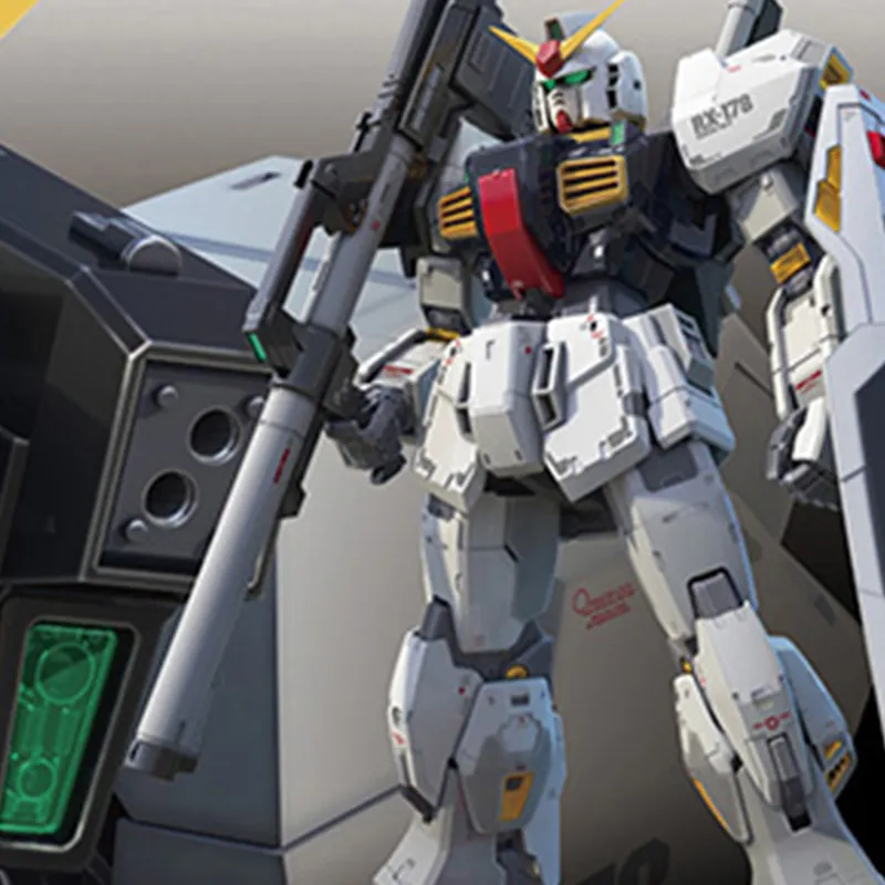 BANDAI 1 144 Mk II Gundam RG08 1/144 RX 178 Gundam MK 2 Augus Style Model Kits 13cm-2