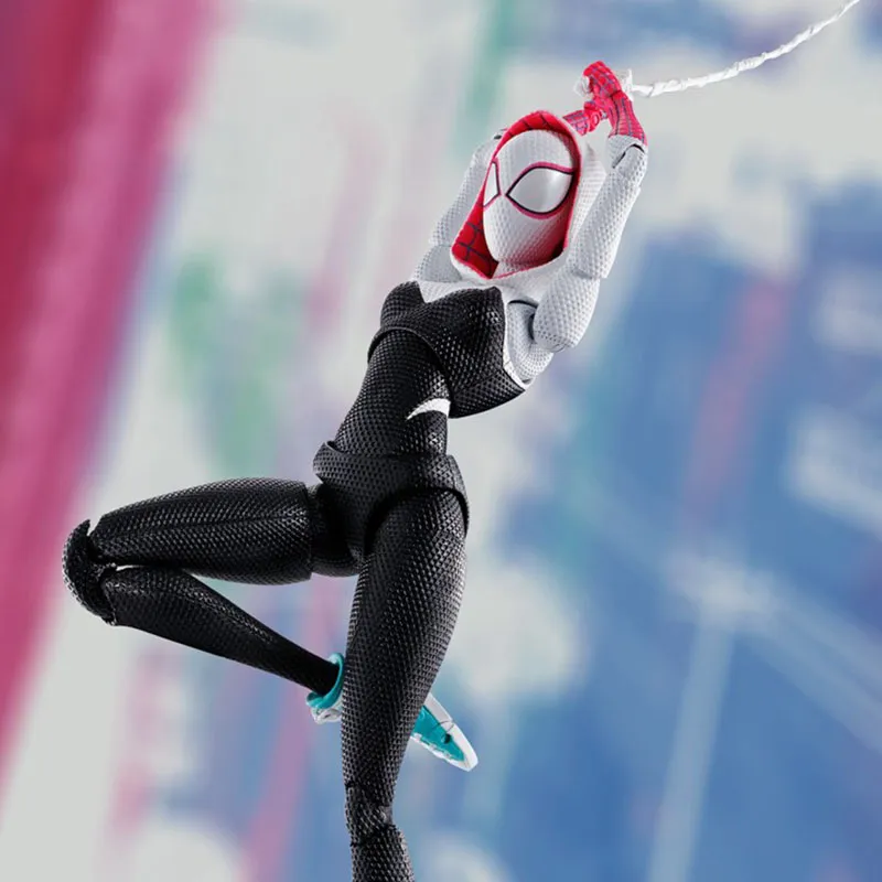 BANDAI Spider Man  Across The Spider Verse S.H.Figuarts Spider Gwen Action Figures-2