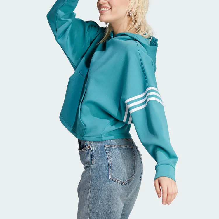 Adidas Originals Sweatshirt Women's Arctic Ocean Blue-3