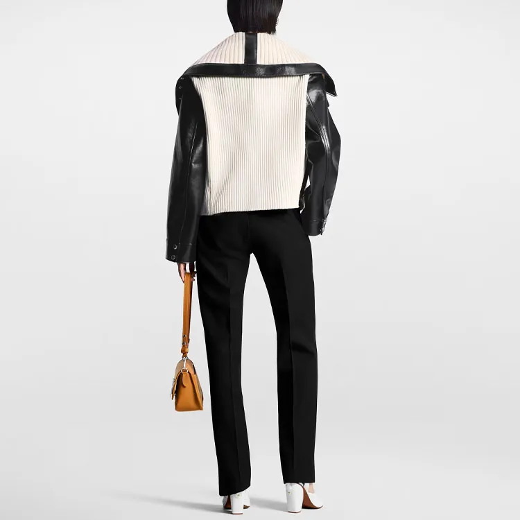 LOUIS VUITTON FW23 Casual Pants Women's Black-2
