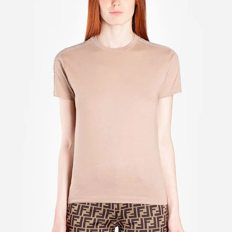FENDI T Shirts Women's Umber-2