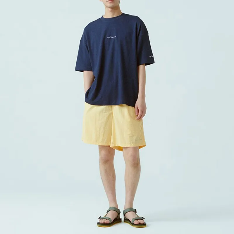 Columbia X Long Field Male Co titled Series T Shirts Unisex Blue-3