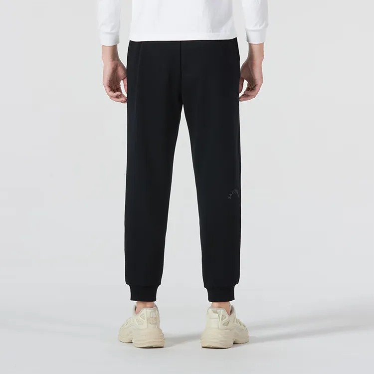 Skechers Colorful Sports Pants Men Carbon Black-3