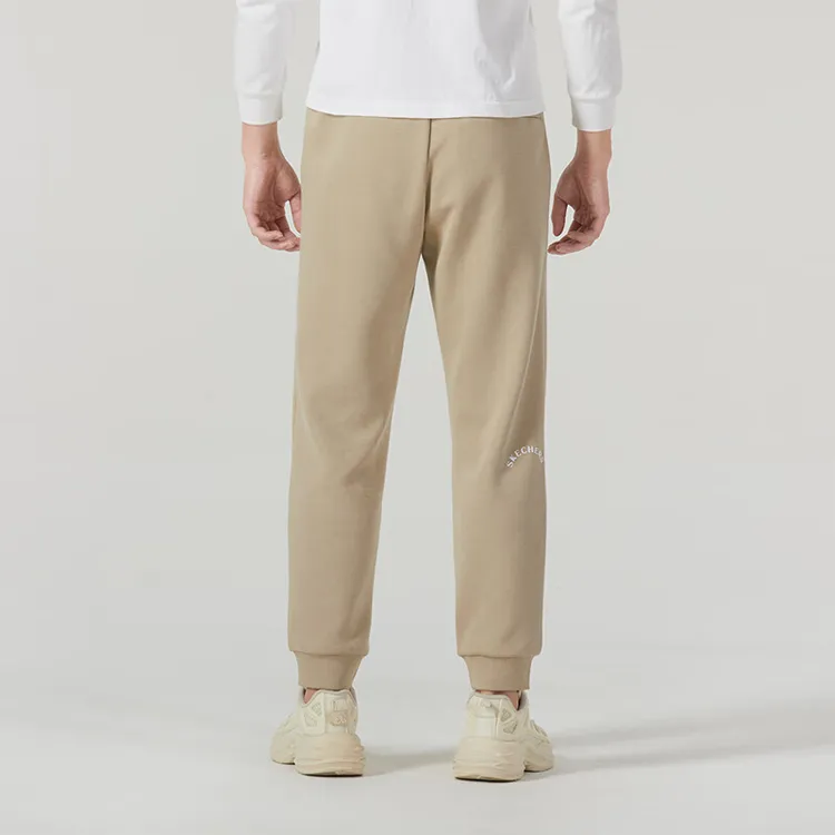 Skechers Colorful Sports Pants Men Beige Brown-2