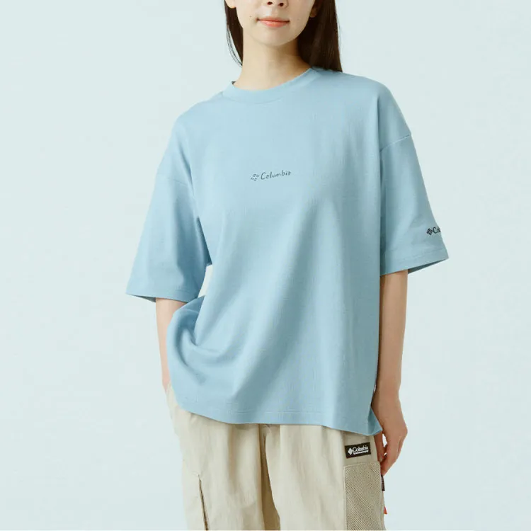 Columbia X Long Field Male Co-titled Series T-Shirts Unisex Blue-2